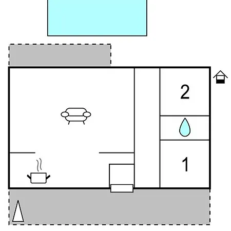 Two-bedroom With A Fireplace 05
